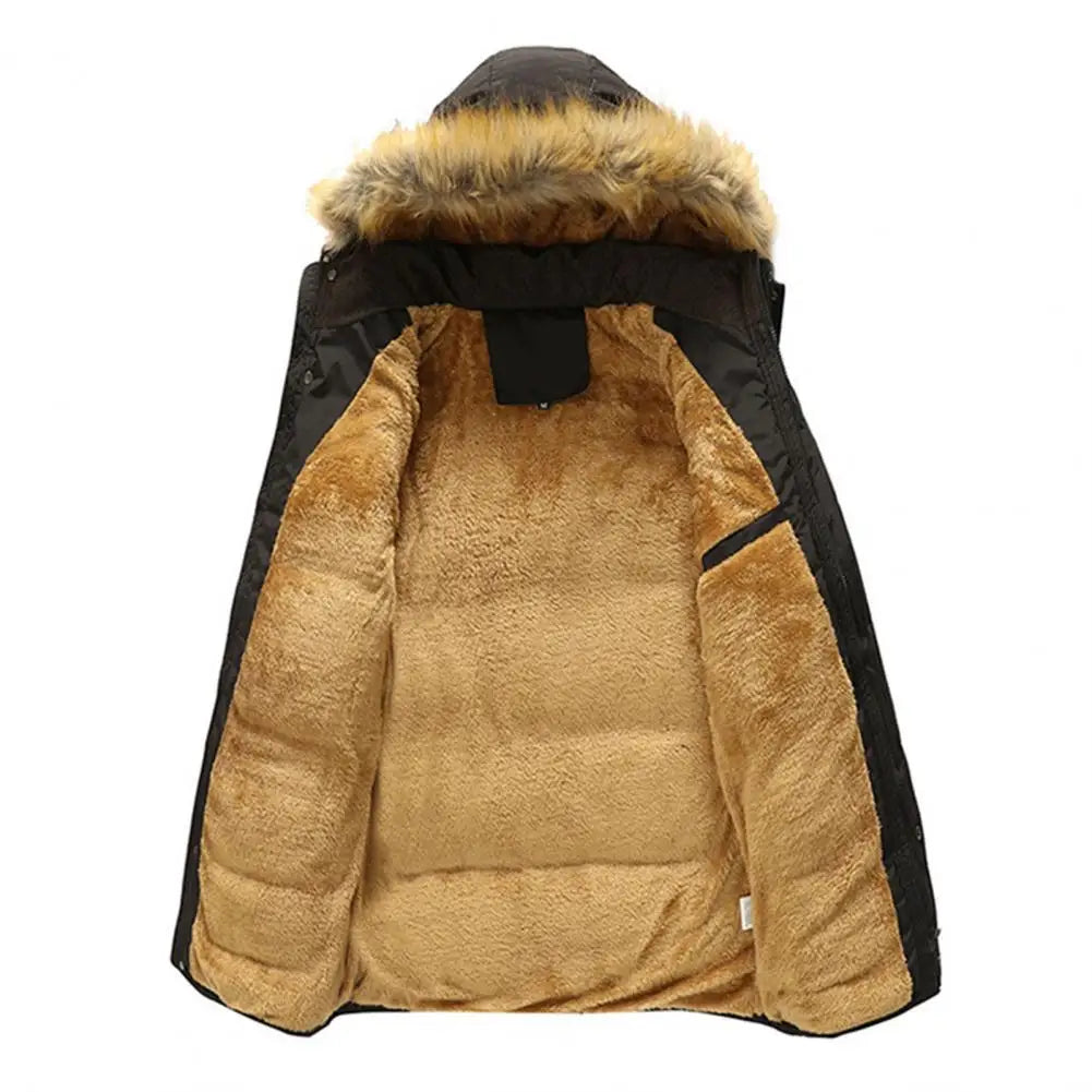 Raymond – winter parka with detachable hood and fleece lining