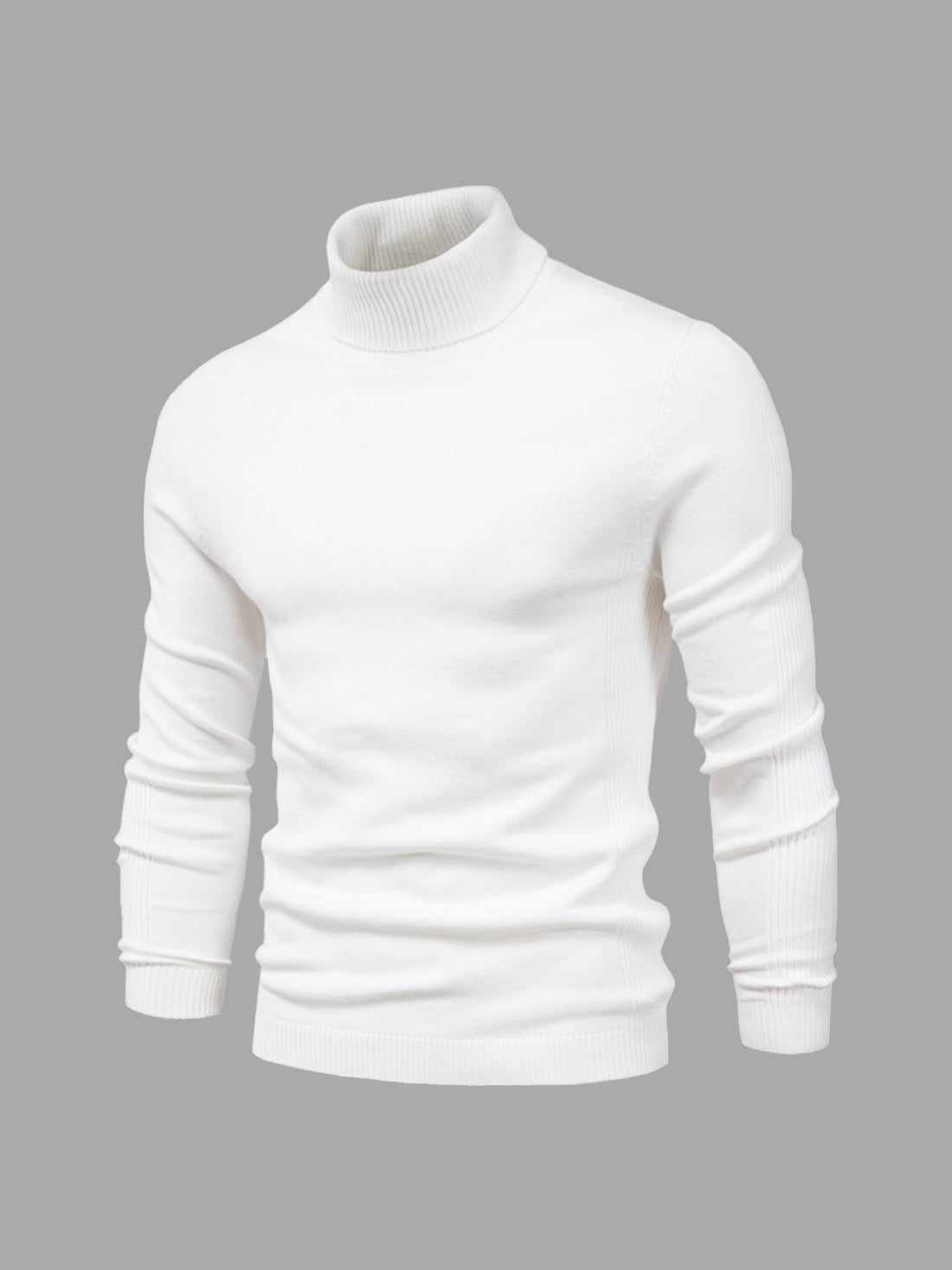 Men's casual long sleeve turtleneck sweater