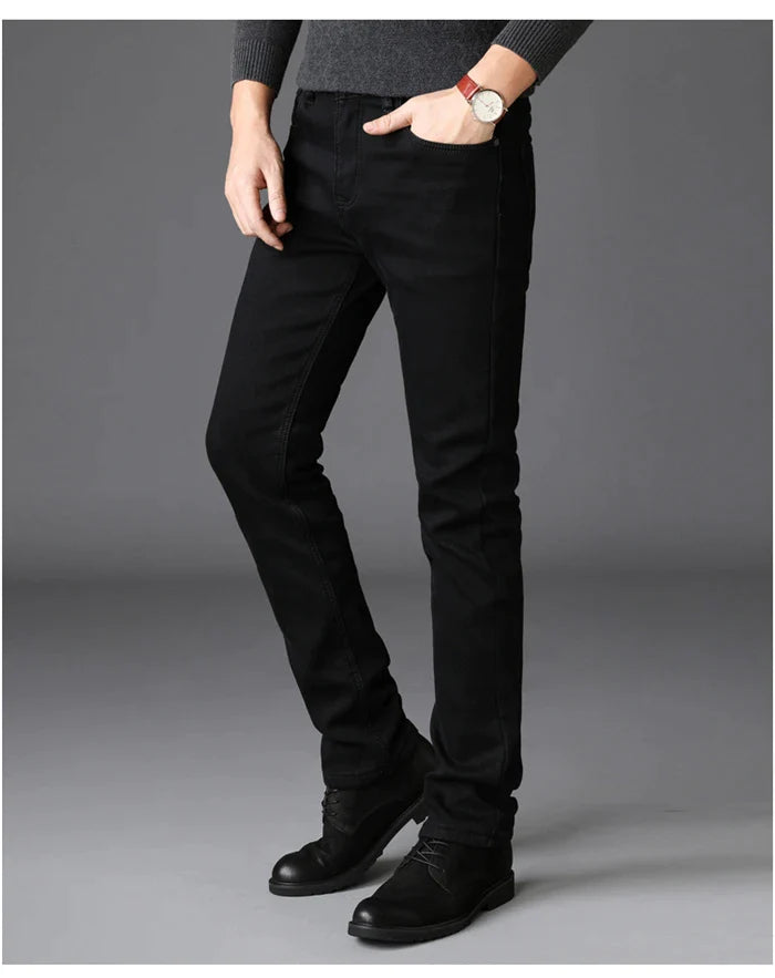 Henry - Classic Black Jeans