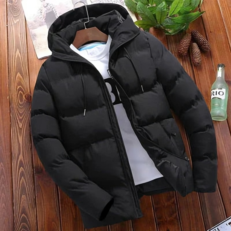 Men's winter puffer jacket for maximum warmth