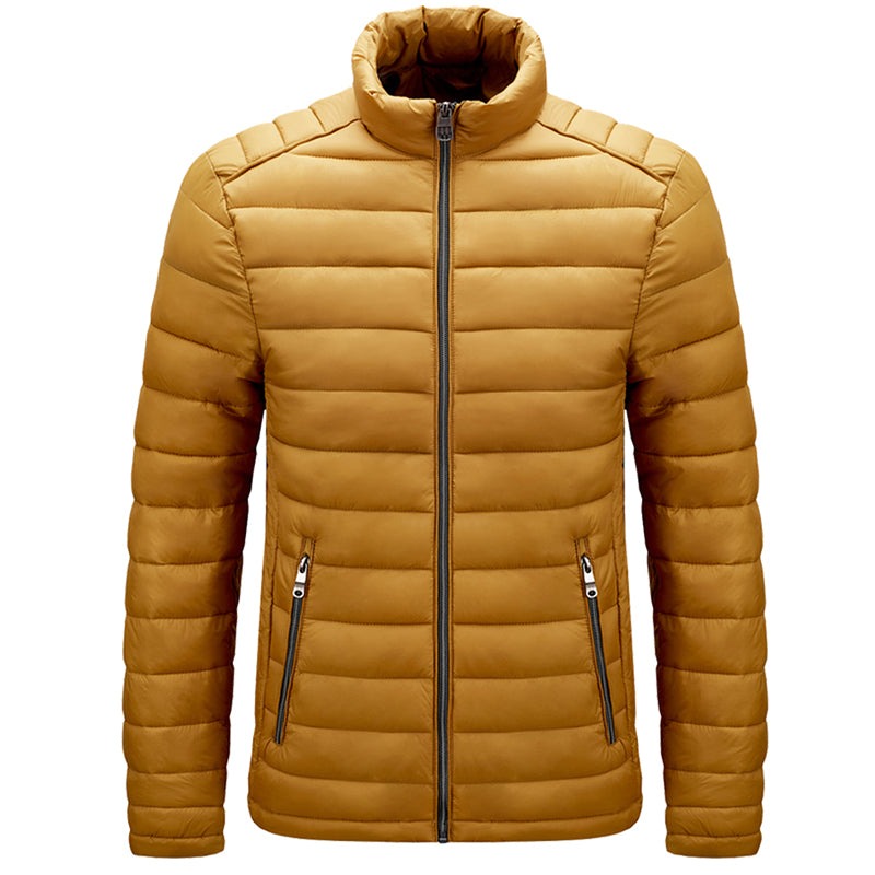 Alphonzo - ultralight stand collar puffer jacket