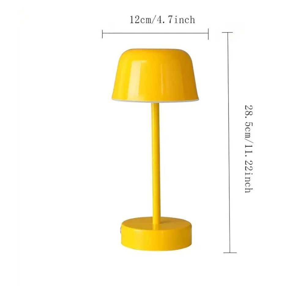 Minimalist Weighted Mushroom Table Lamp