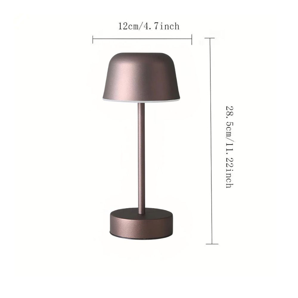 Minimalist Weighted Mushroom Table Lamp