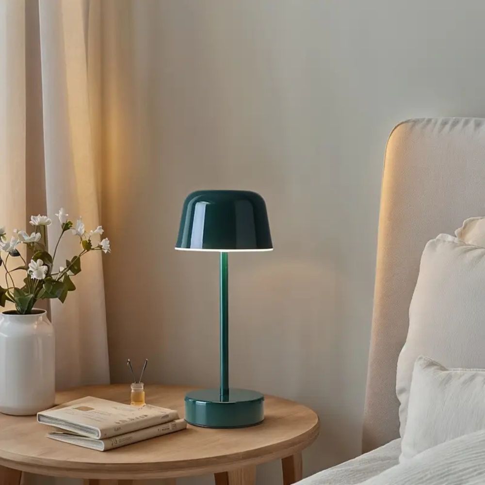 Minimalist Weighted Mushroom Table Lamp