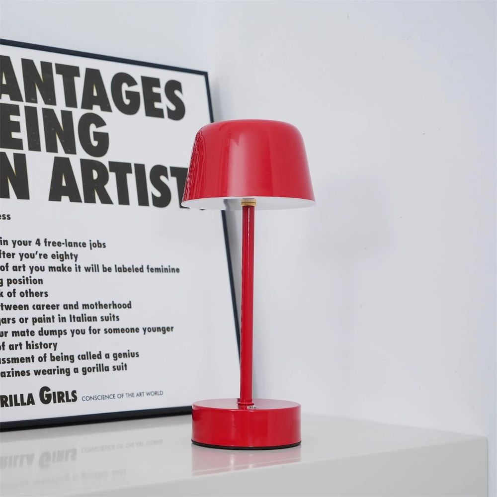 Minimalist Weighted Mushroom Table Lamp