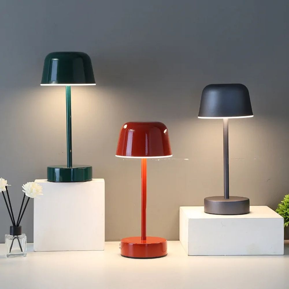 Minimalist Weighted Mushroom Table Lamp