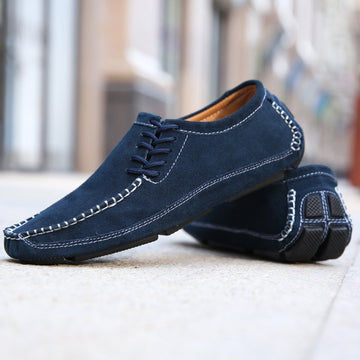 Casual lace-up loafers for men