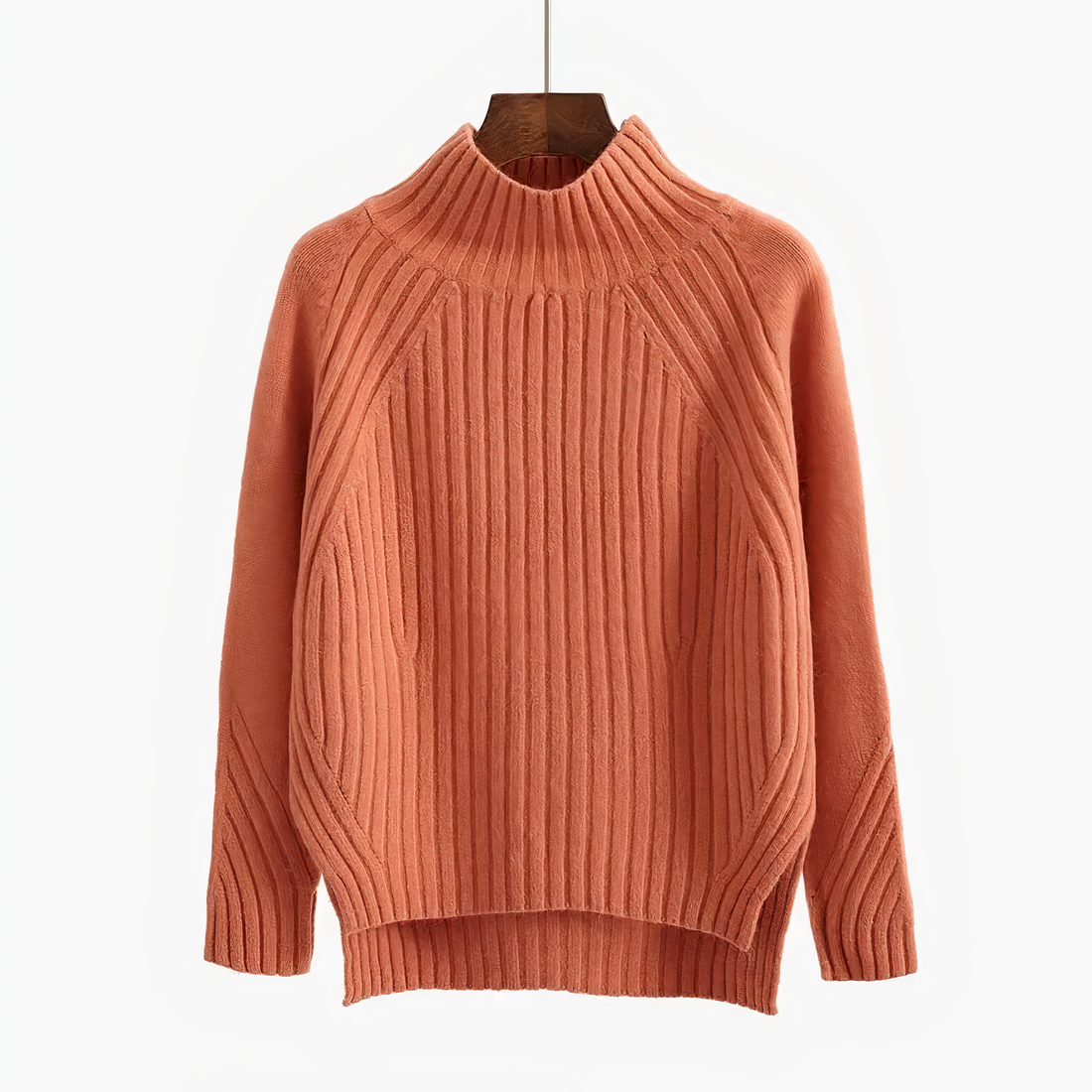 Women's cozy knitted sweater