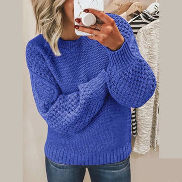 Women's cozy knit sweater