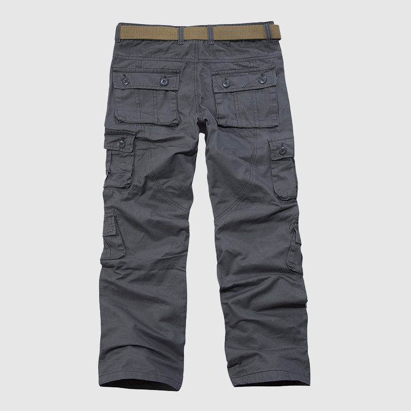 Men's tactical pants with multiple pockets