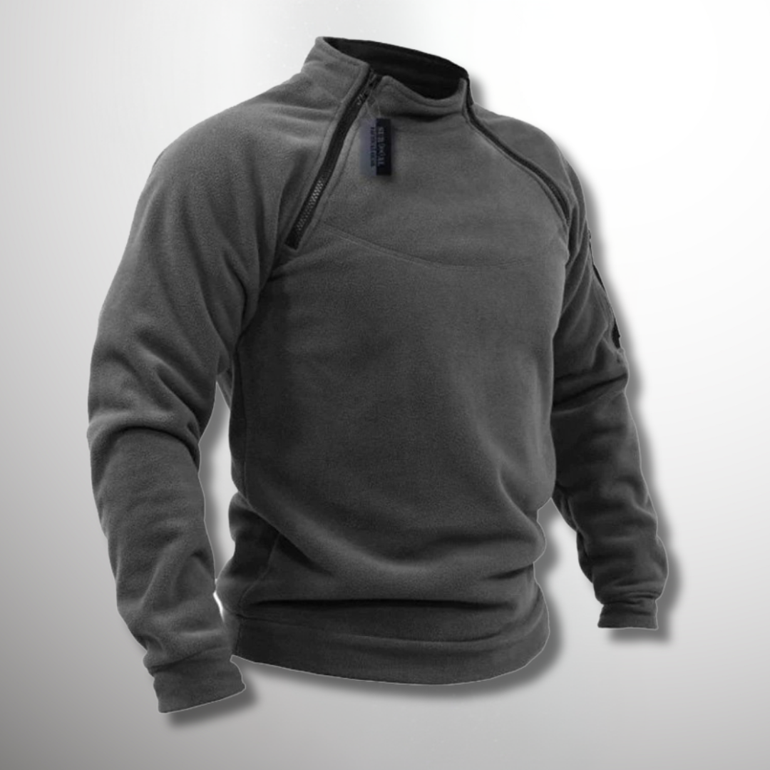 Men's windproof & tactical winter fleece sweater