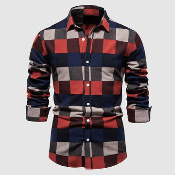 Hernan - Retro Plaid Shirt