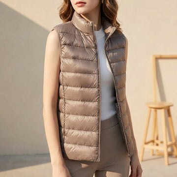 Ultralight Puffer Vest - Elegant Comfort Essential
