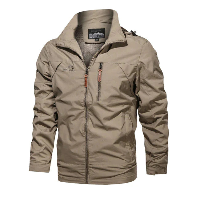 Men's spring/autumn outdoor windbreaker jacket