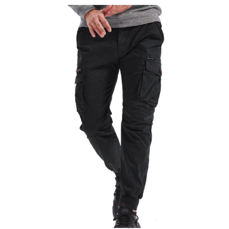 Men's cargo pants with multi-pocket