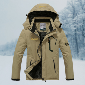 Men's windproof winter hiking jacket