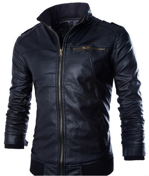 Elijah - Men's Leather Jacket