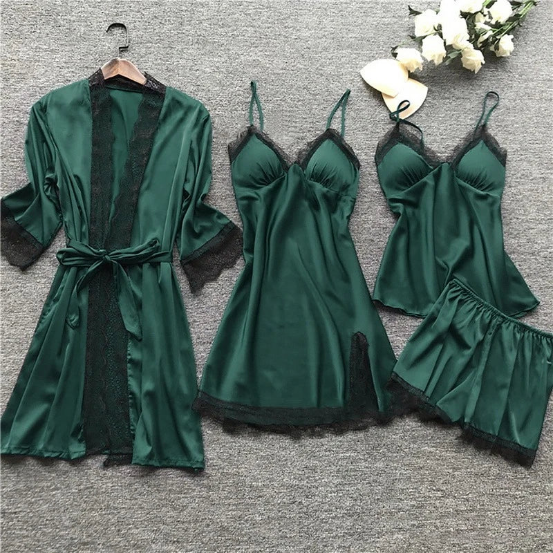 Louisa | Satin Pajama Set