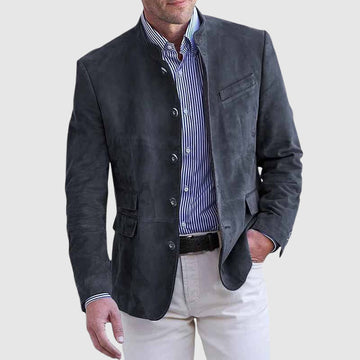 Men's stand-collar jacket