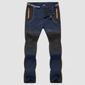 Men Fleece Outdoor Pants Waterproof Cargo Trousers