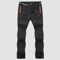 Men Fleece Outdoor Pants Waterproof Cargo Trousers