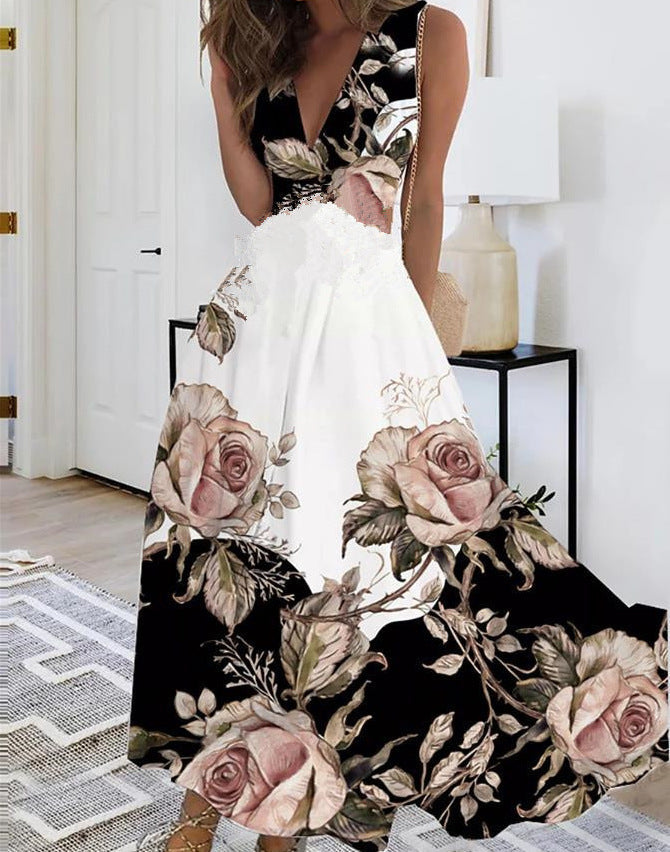 Nicia - Floral Printed Dress