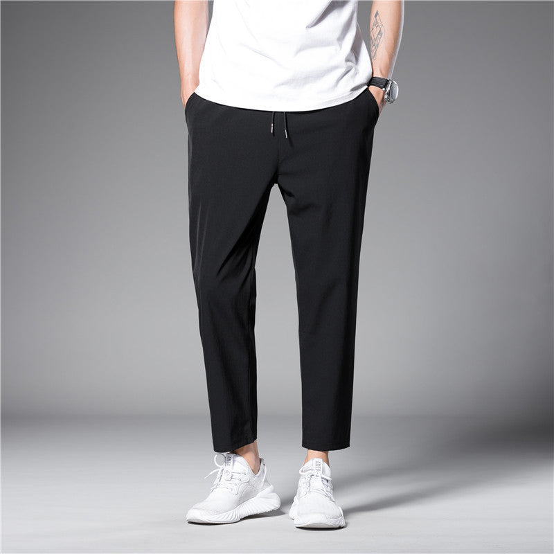 Men's light casual straight pants