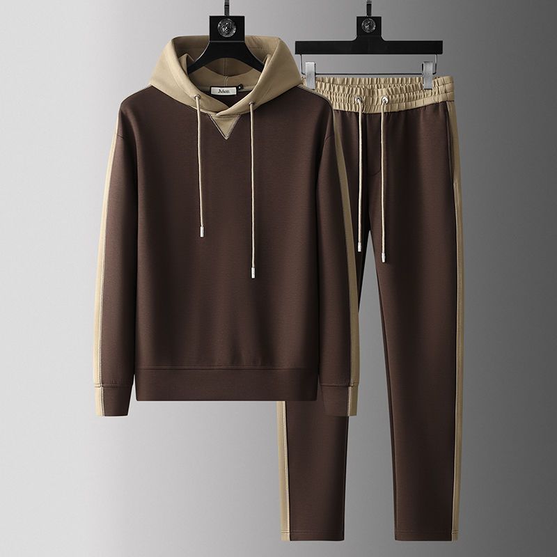 Freddie Relaxed Fit Hoodie | Drawstring Hood Two-Piece Set