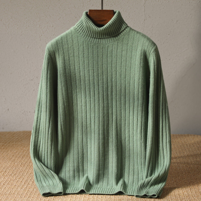 Women's casual sweater with ribbed details