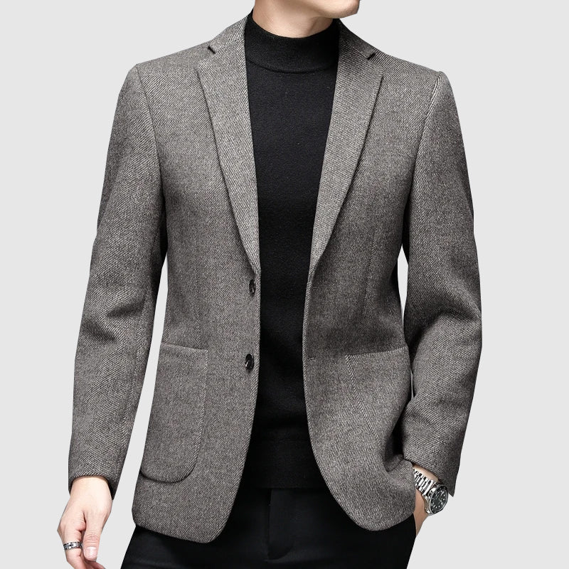 Men's warm and comfortable blazer