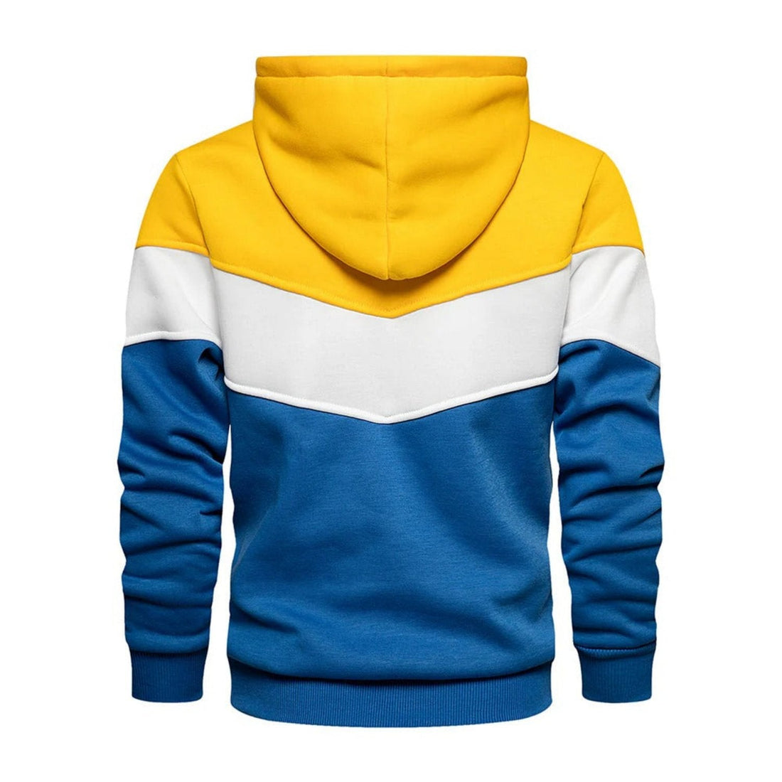 Men's casual sports sweatshirt with hood and pockets