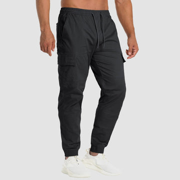 Men's cargo pants with multiple pockets