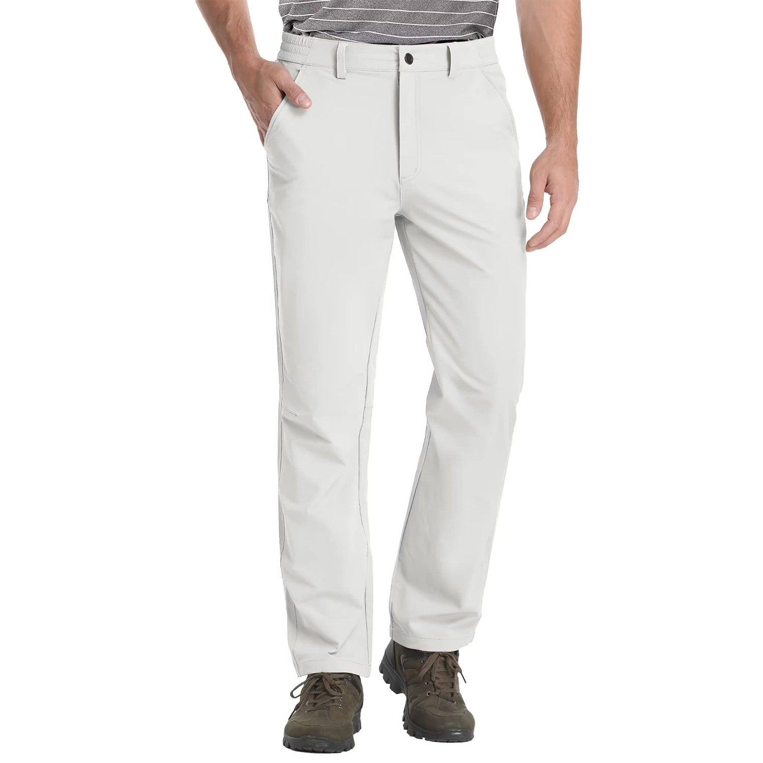 Men's dress pants with a modern fit