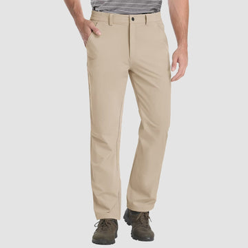 Men's dress pants with a modern fit