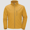 Men's Fleece Lined Jacket Lightweight Waterproof Jacket - MAGCOMSEN