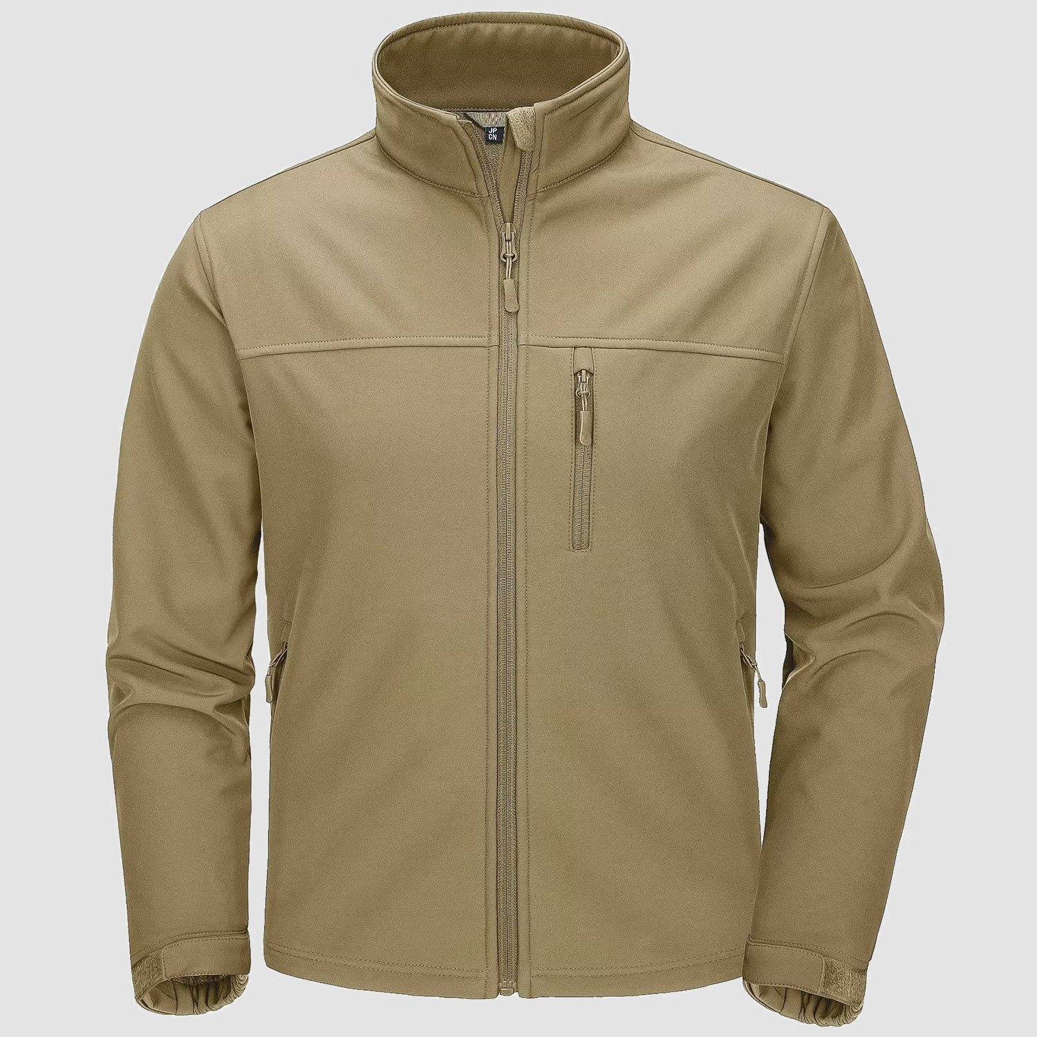 Men's Fleece Lined Jacket Lightweight Waterproof Jacket - MAGCOMSEN