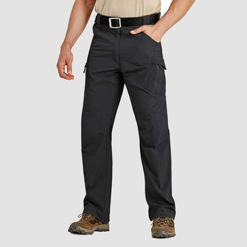 Men's outdoor hiking pants with quick-dry fabric