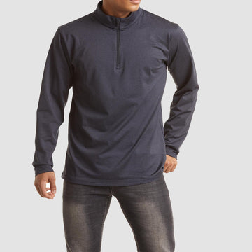 Men's performance half-zip long sleeve shirt