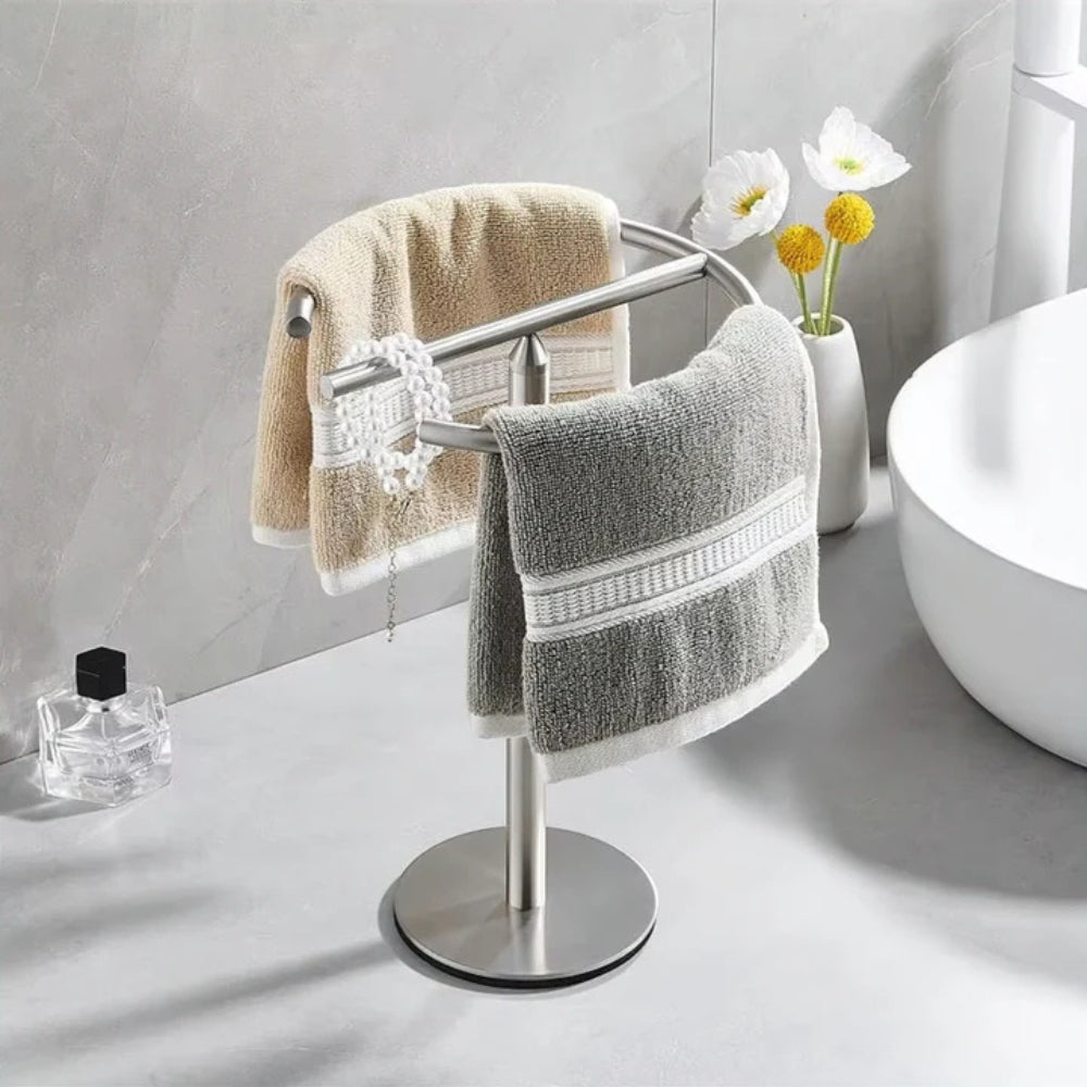 Minimalist Freestanding Hand Towel Holder