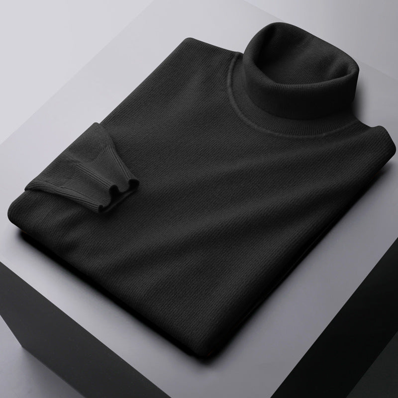 "Rodrigo Amores" Turtleneck Cashmere Sweatshirt