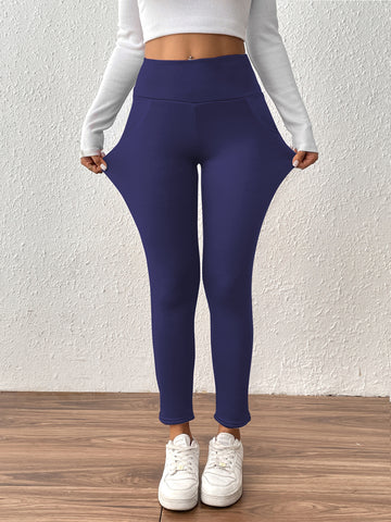 Women's High Waist Warm Winter Leggings