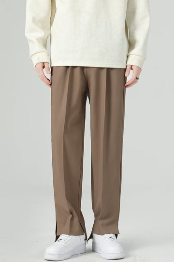 Men’s Harem Pants – Tapered Fit – Pleated Front – Lightweight Drapey Fabric – Ankle Length