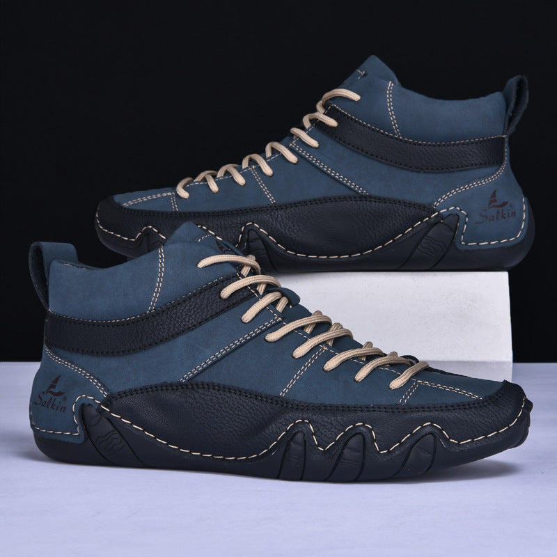 Men's lace-up hiking shoes