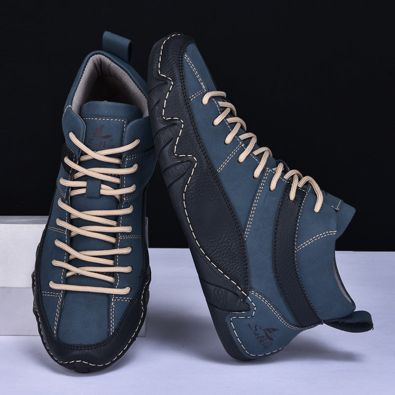 Men's lace-up hiking shoes