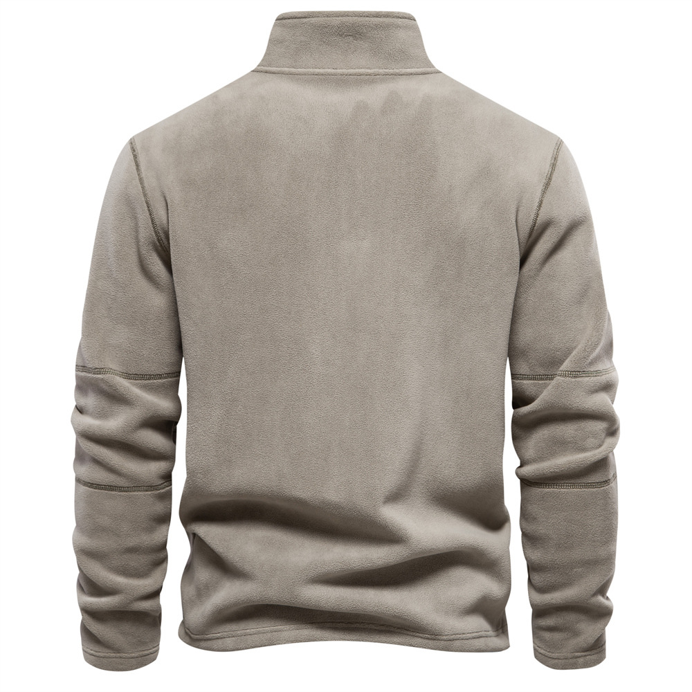 Men's fleece quarter-zip pullover for ultimate comfort