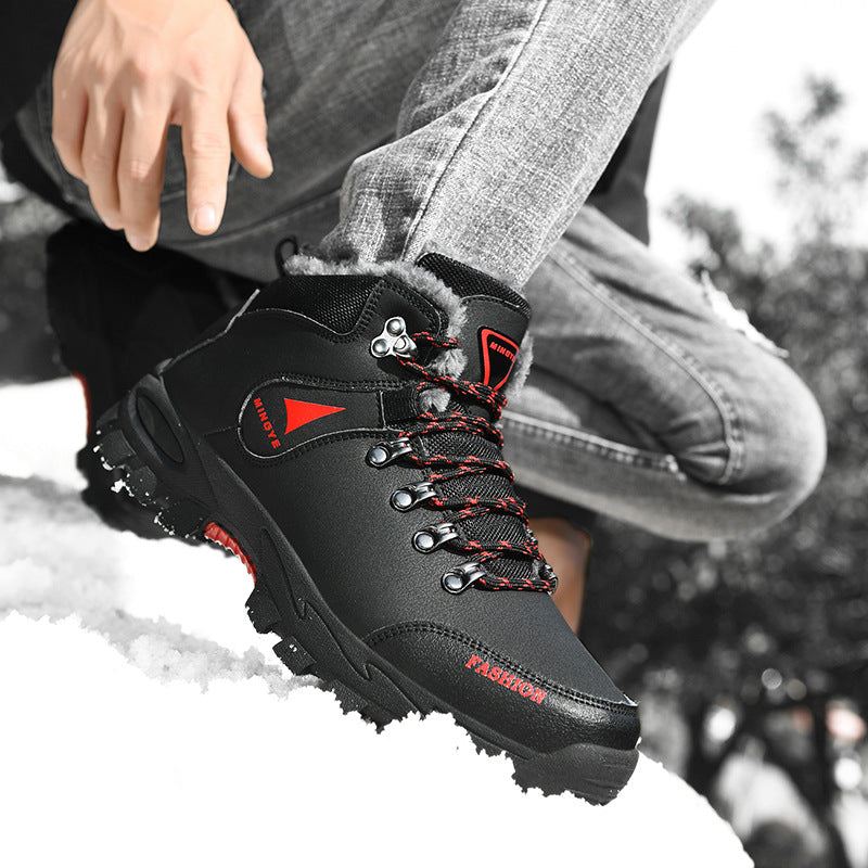 Men’s Boots - Ankle Height - Insulated Fleece Lining
