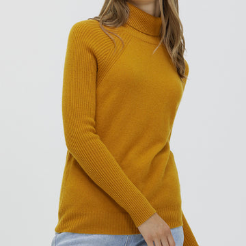 "Sofia Amoretti" Wool turtleneck autumn sweater