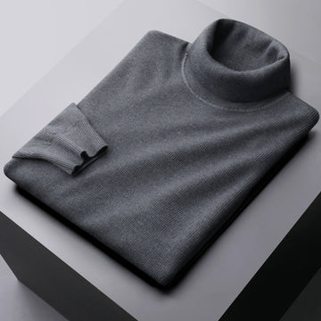 "Rodrigo Amores" Turtleneck Cashmere Sweatshirt