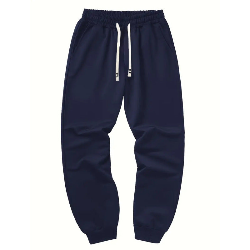 Men's comfortable athletic pants with drawstring waist