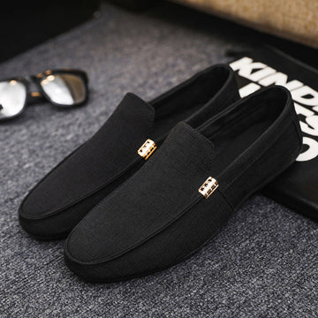 Men's casual canvas loafers